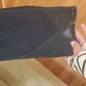 LOFT (outlet) dark denim jeans, size 12